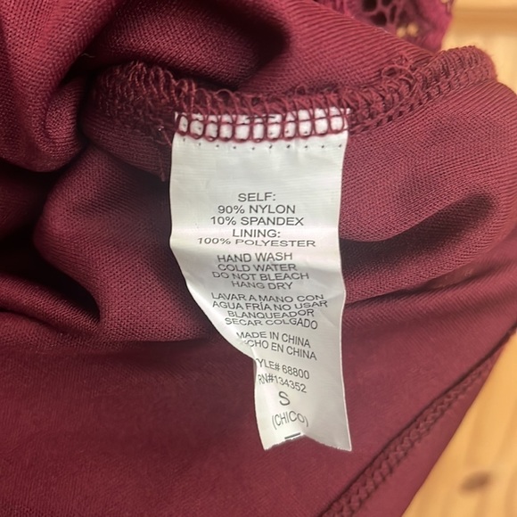 AMBIANCE Off The Shoulder Lace Bodycon Mini Dress - Picture 8 of 8